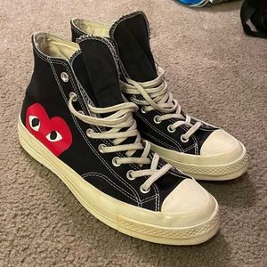 Comme des garcons Converse Size 9, 8/10 condition, No box, Asking $70-$80